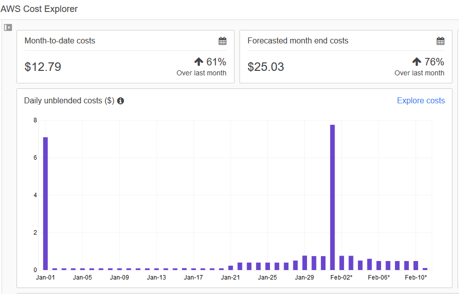 AWS Cost Explorer Portal