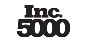 Inc. 5000 logo in black on a white background
