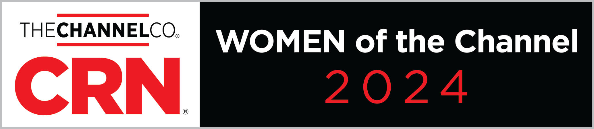 CRN Women of the Channel 2024 Logo